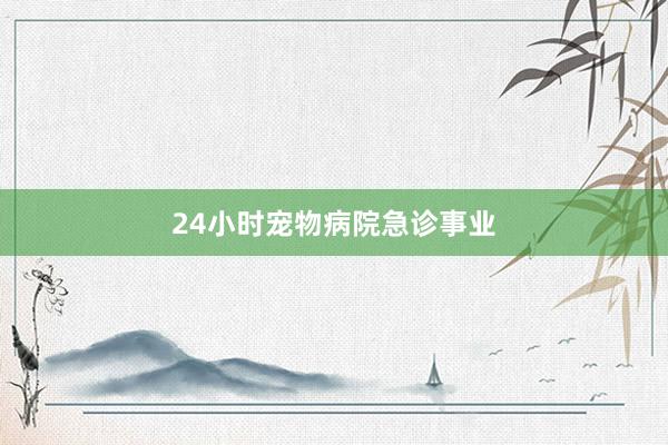 24小时宠物病院急诊事业